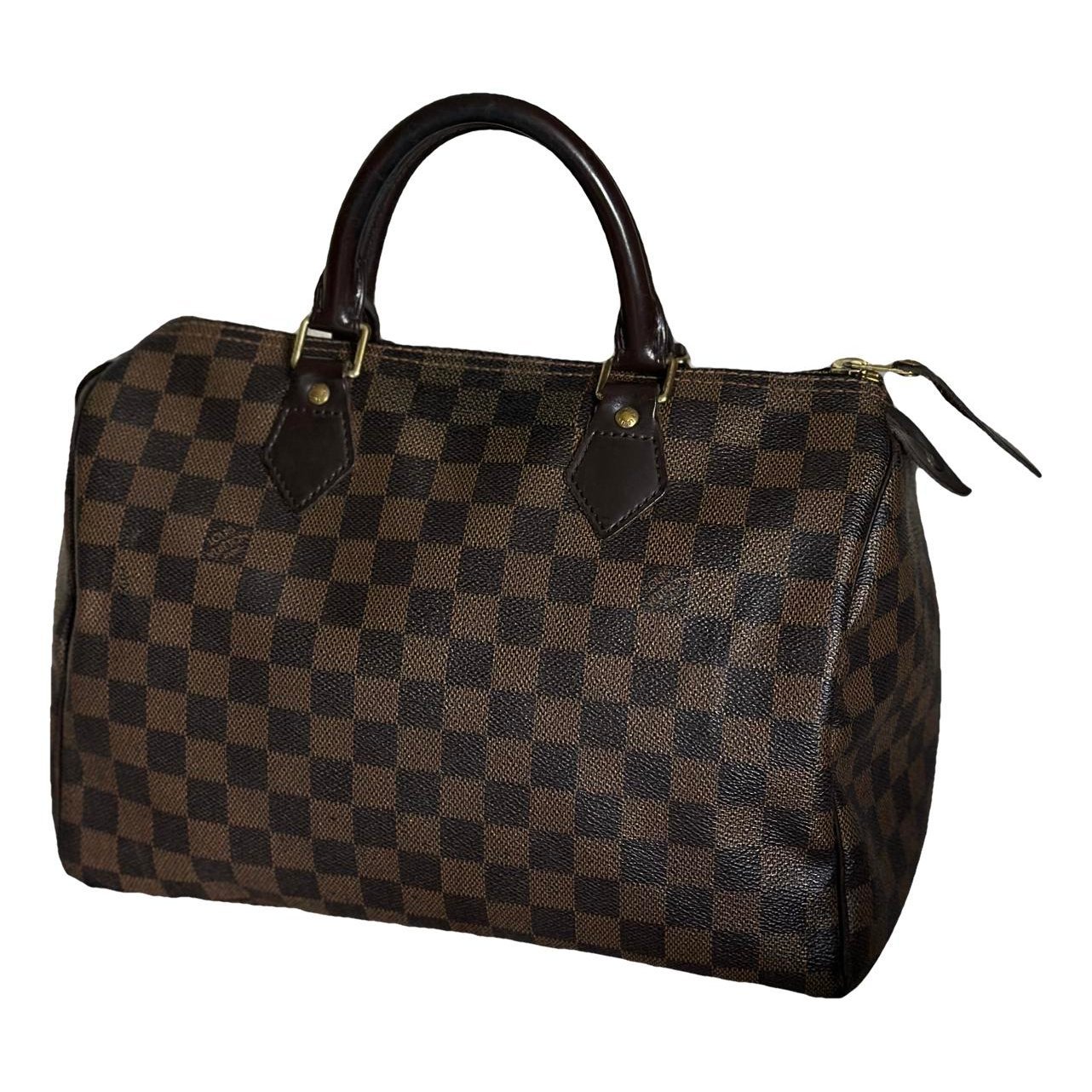 Speedy leather handbag