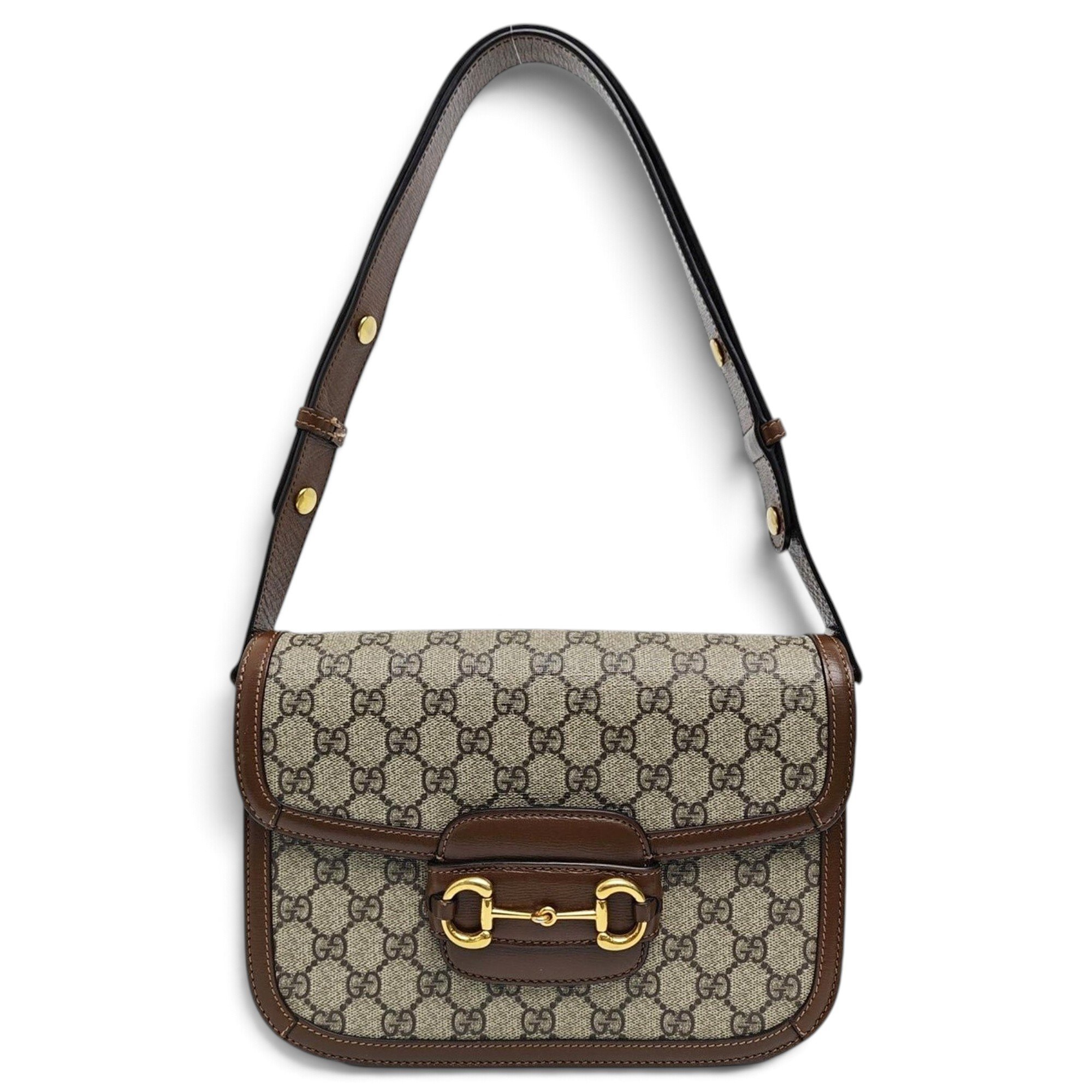 Handle Horsebit 1955 leather handbag