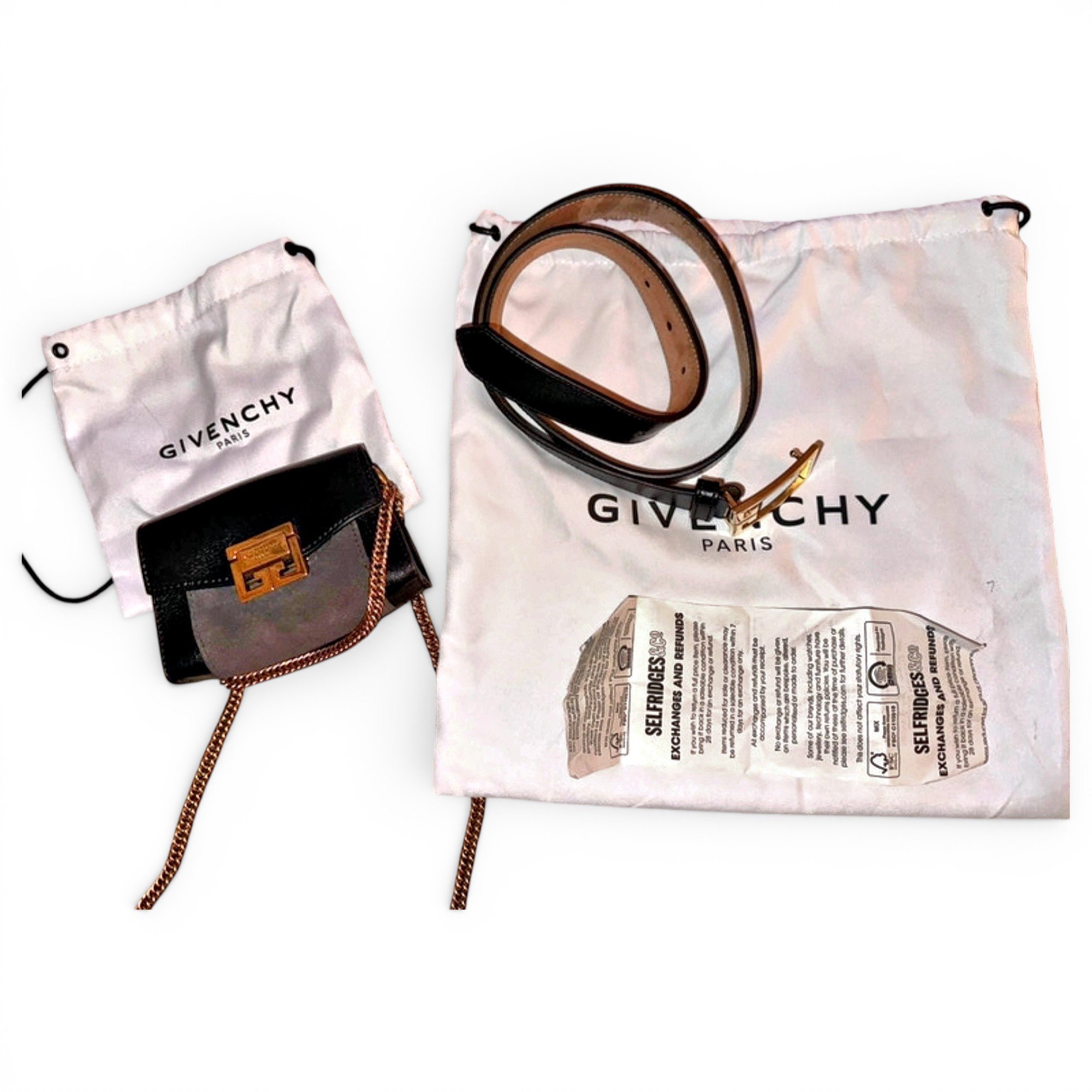 Leather mini bag