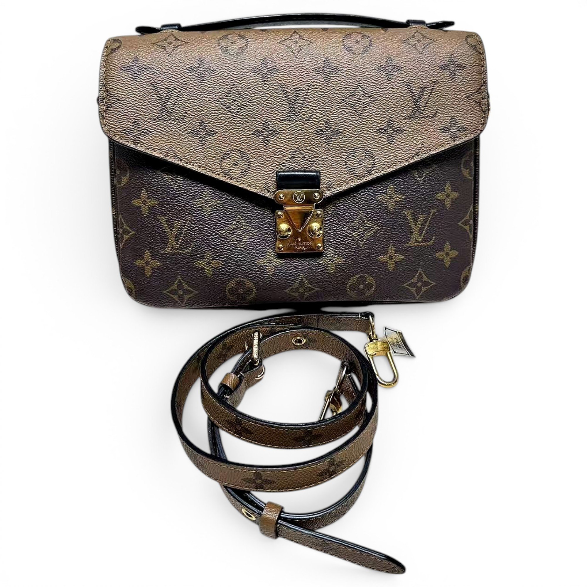Metis leather handbag