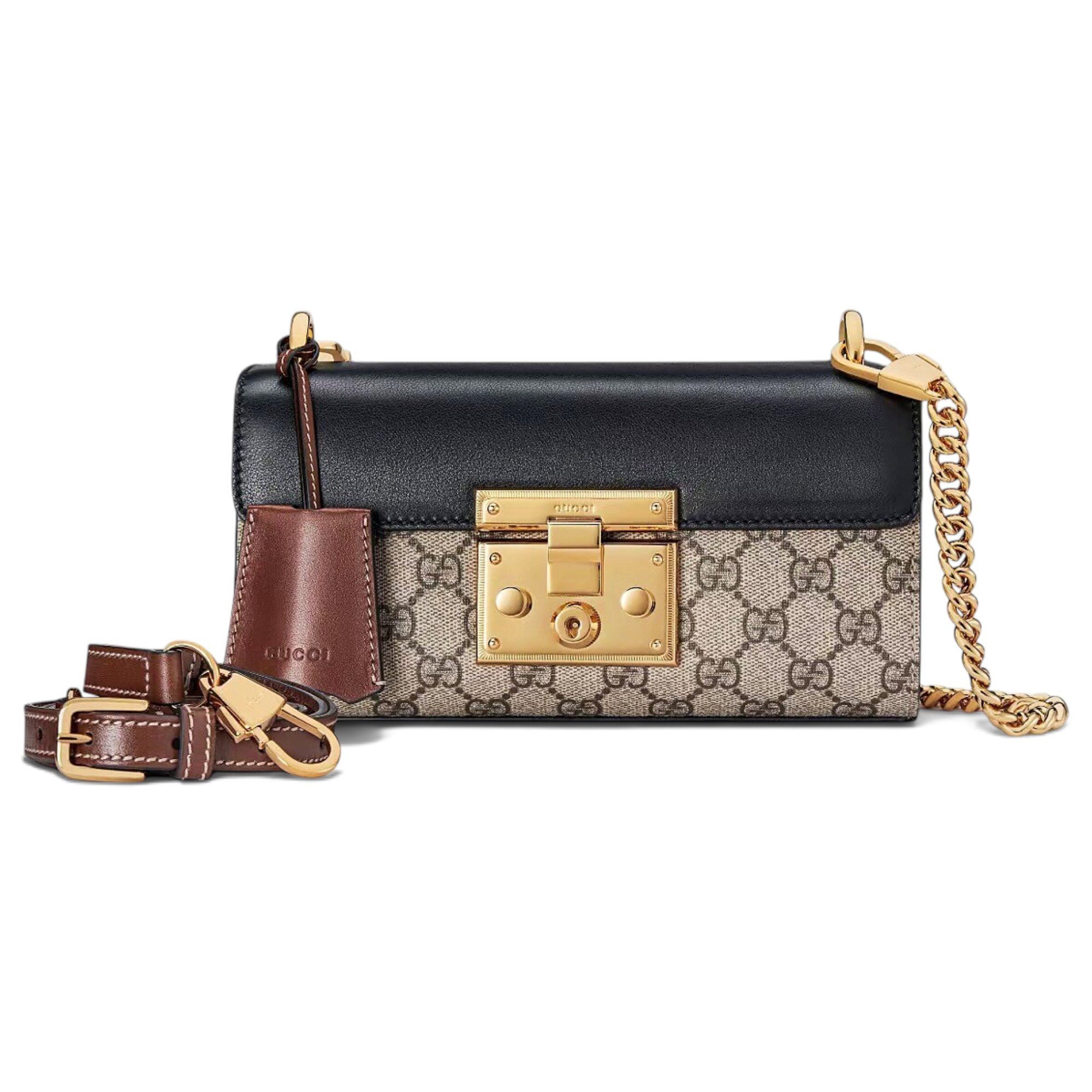 Padlock cloth handbag