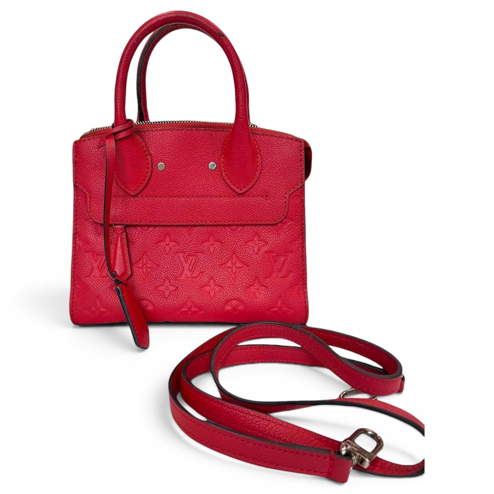 Pont Neuf leather handbag