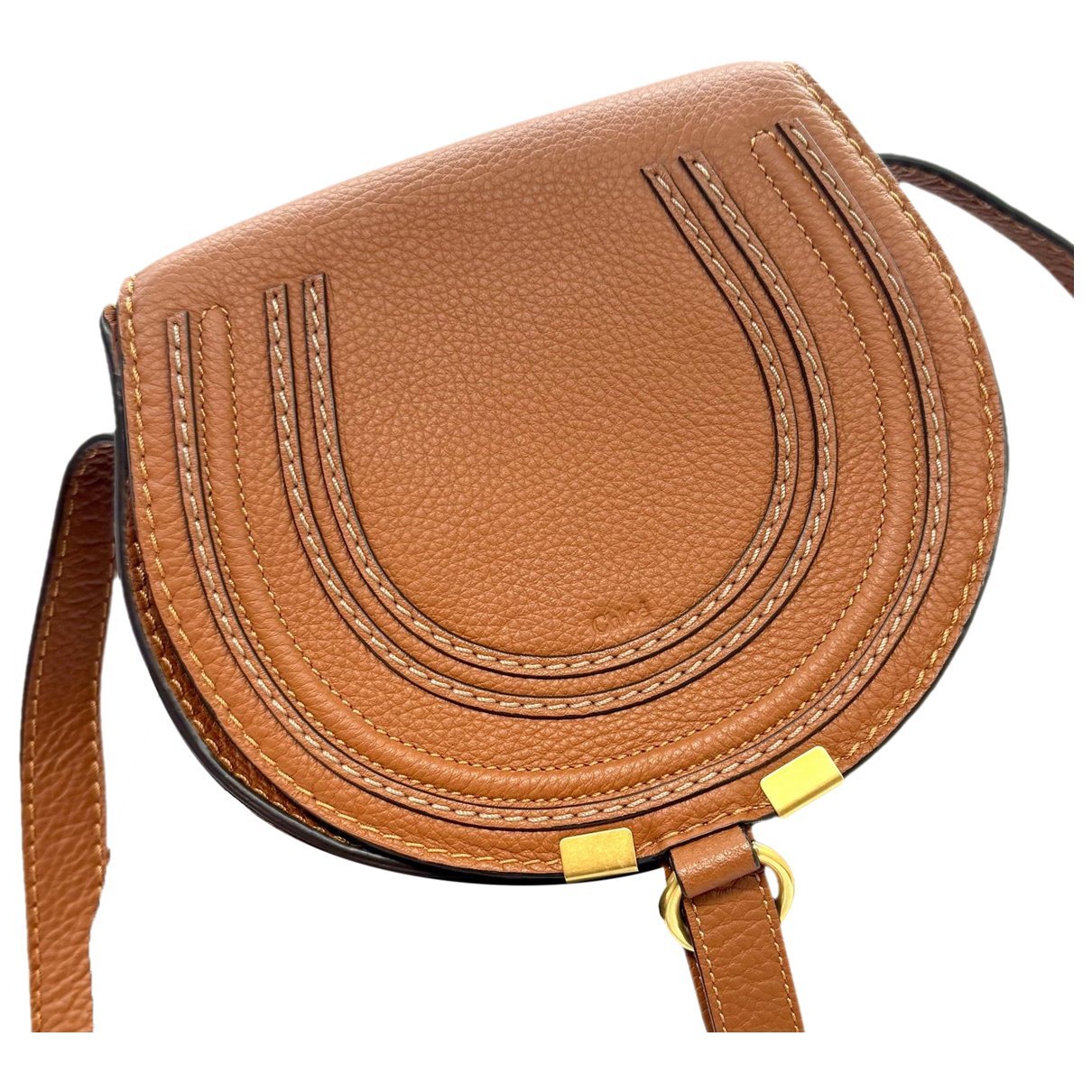 Marcie leather handbag