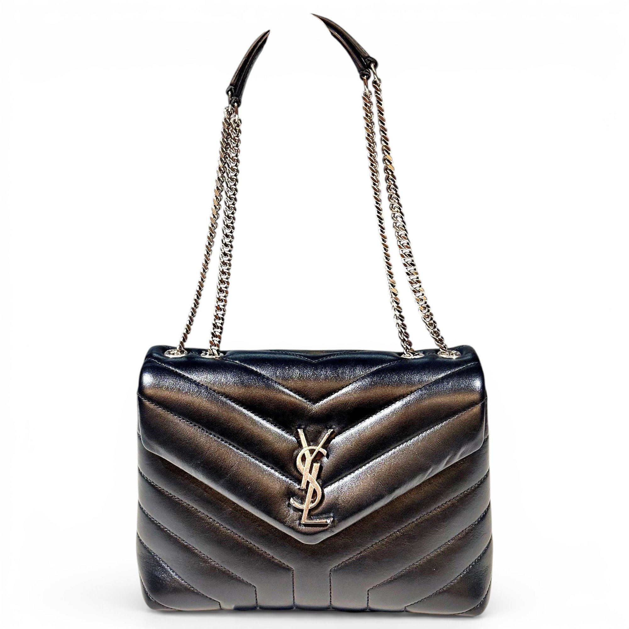 Loulou leather handbag