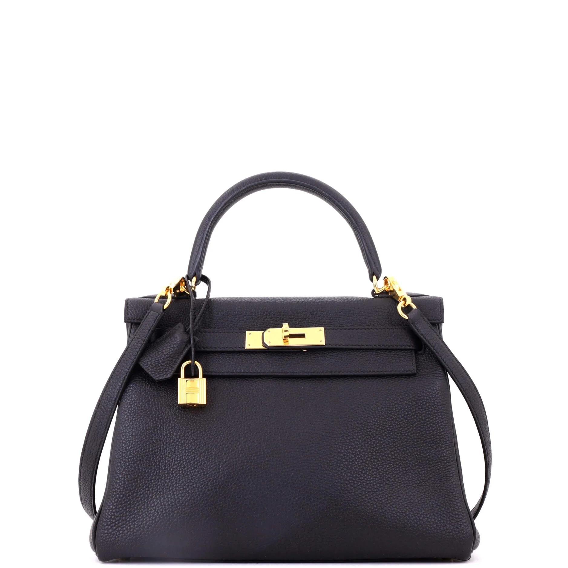 Kelly 28 leather crossbody bag
