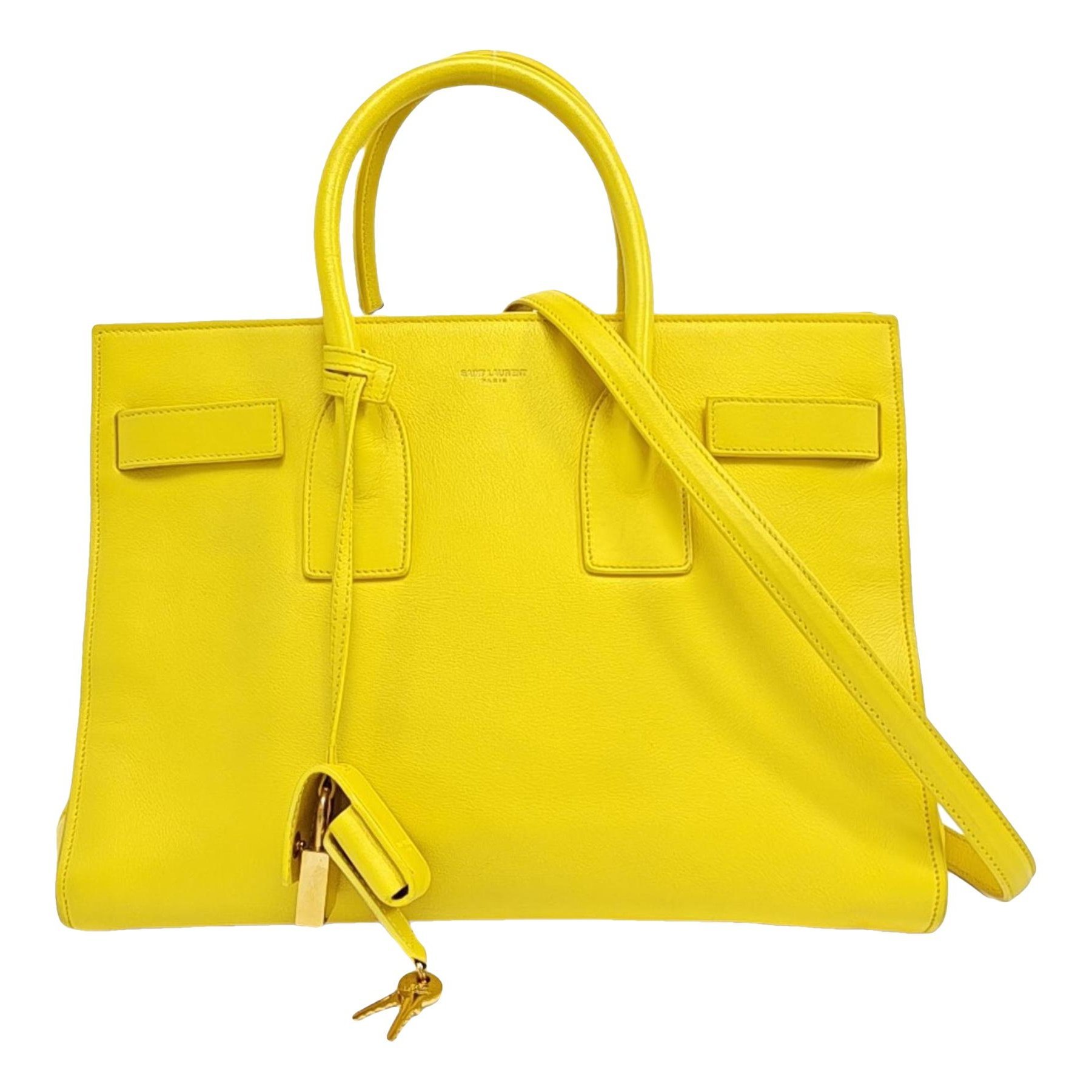 Sac de Jour leather tote