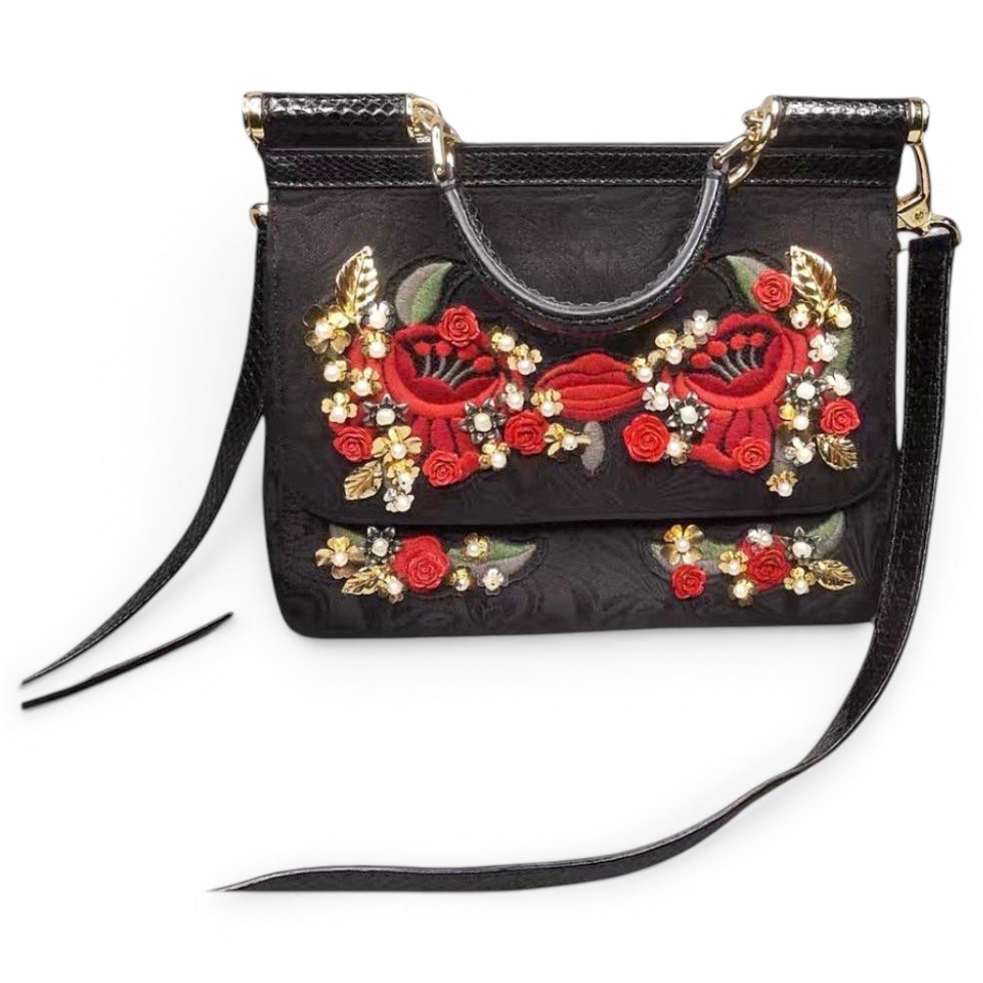 Sicily silk handbag