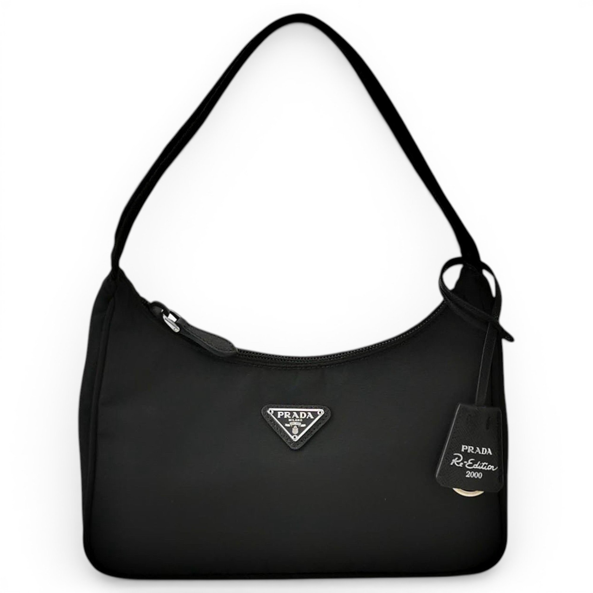 Re-edition cloth handbag