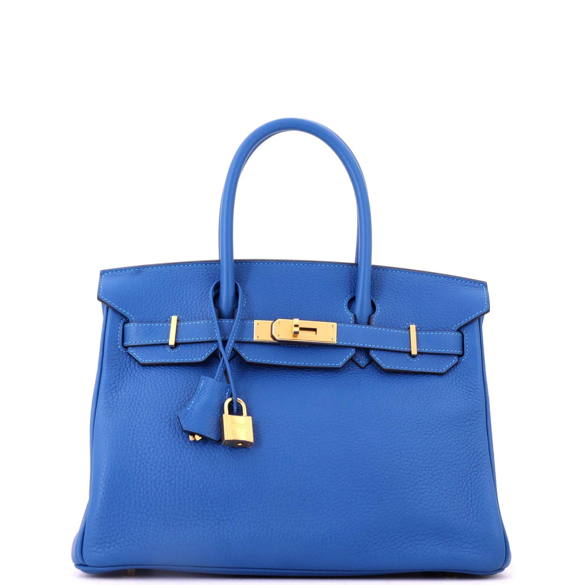 Birkin 30 leather handbag