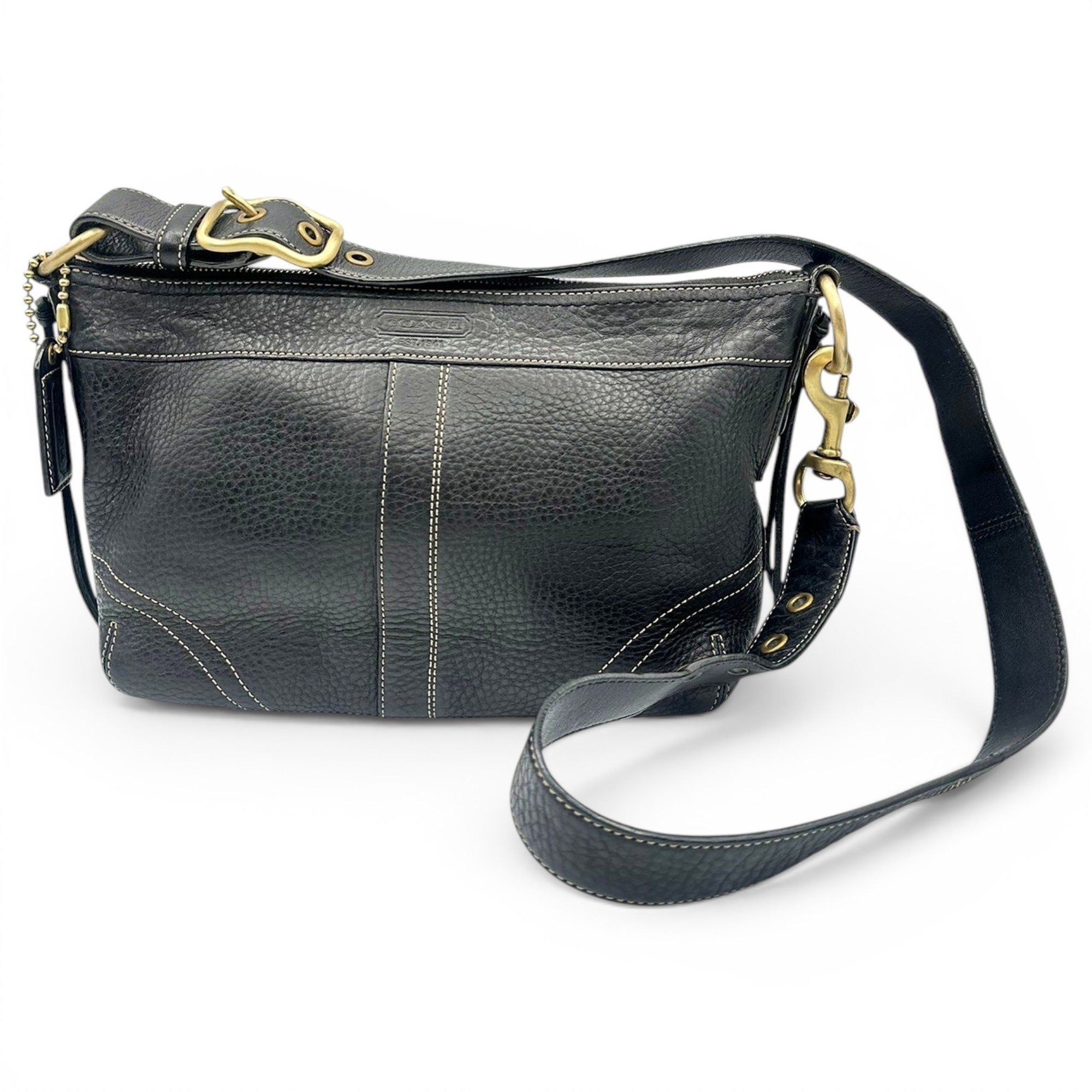 Leather handbag