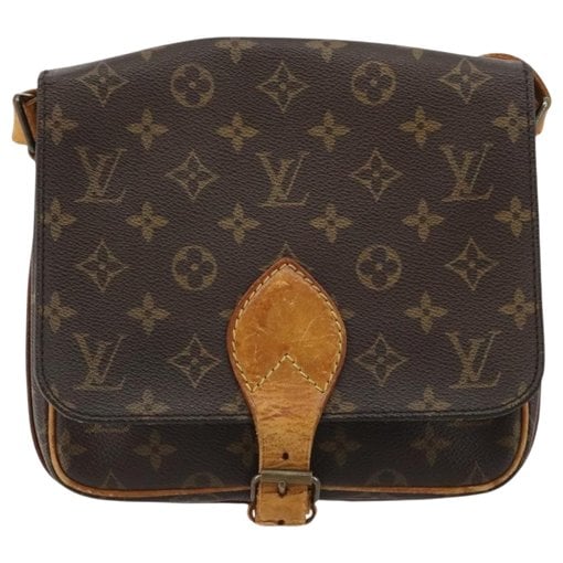 Louis Vuitton Cartouchière leather handbag