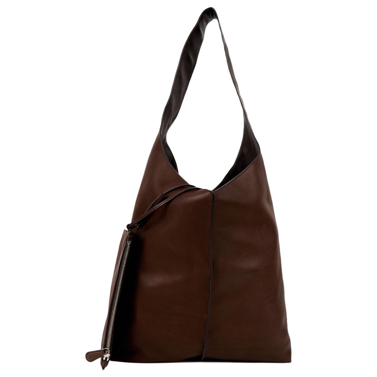 Leather tote