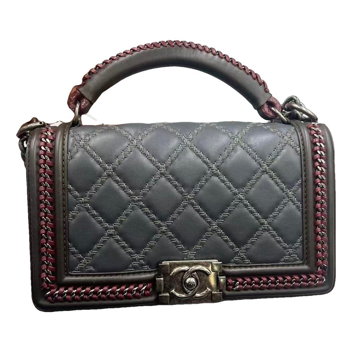 Leather handbag