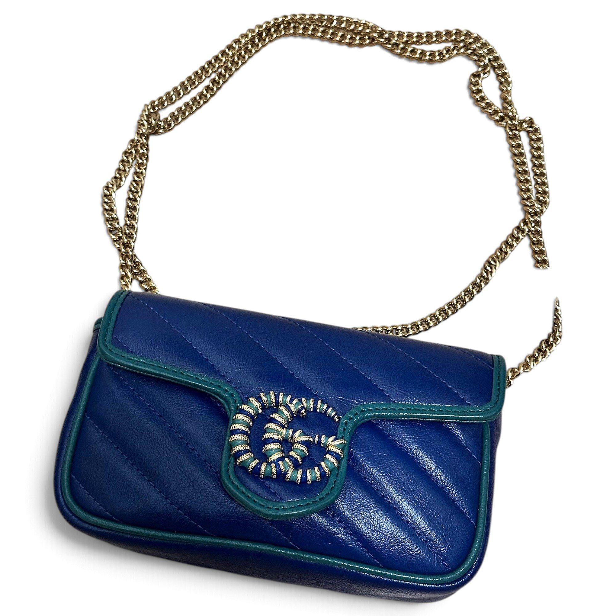 GG Marmont Chain Flap leather handbag