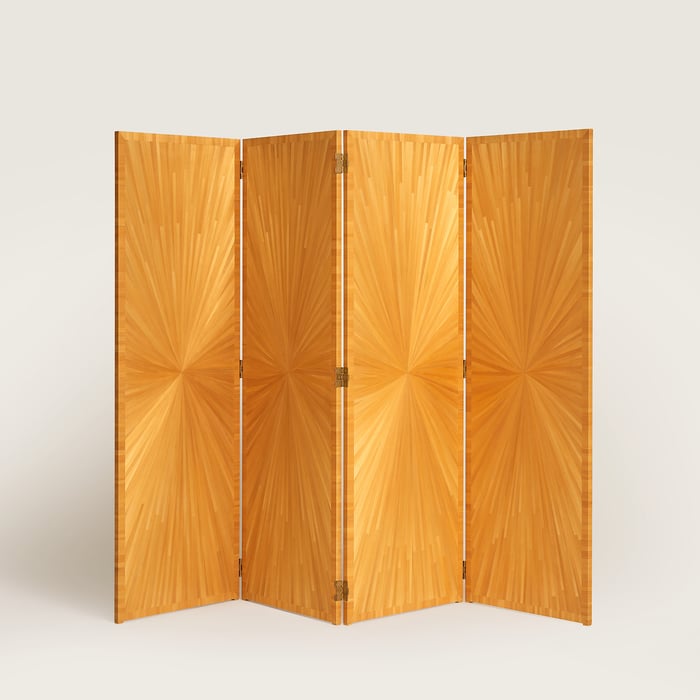 Naturel Reeditions J.-m. Frank Par Hermès Folding Screen