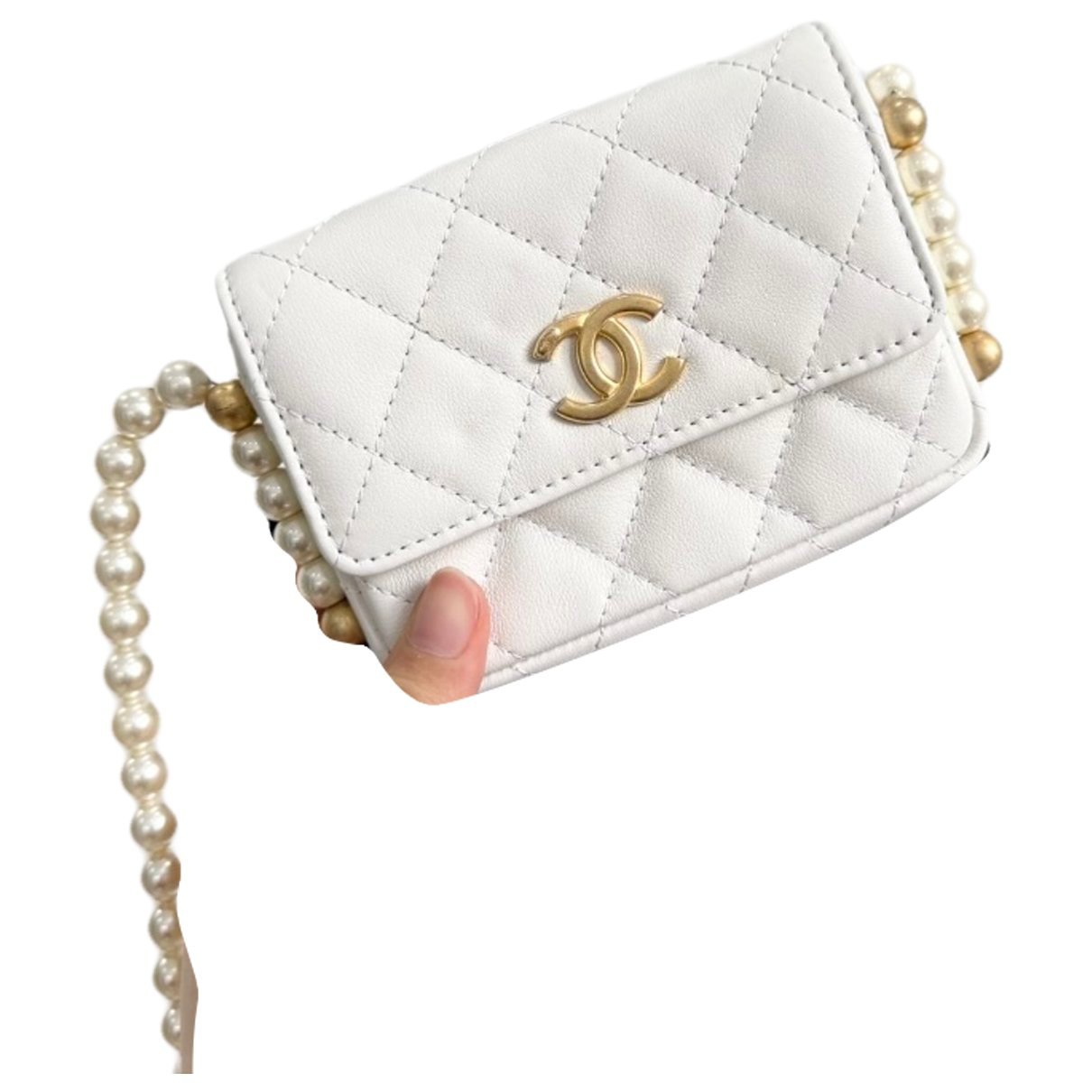 Leather mini bag