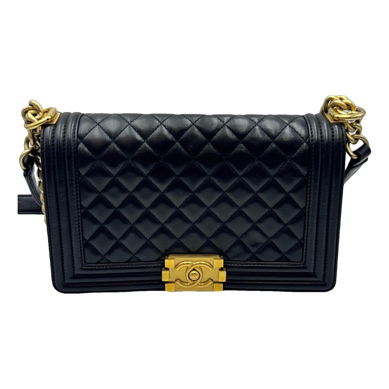 Boy leather handbag