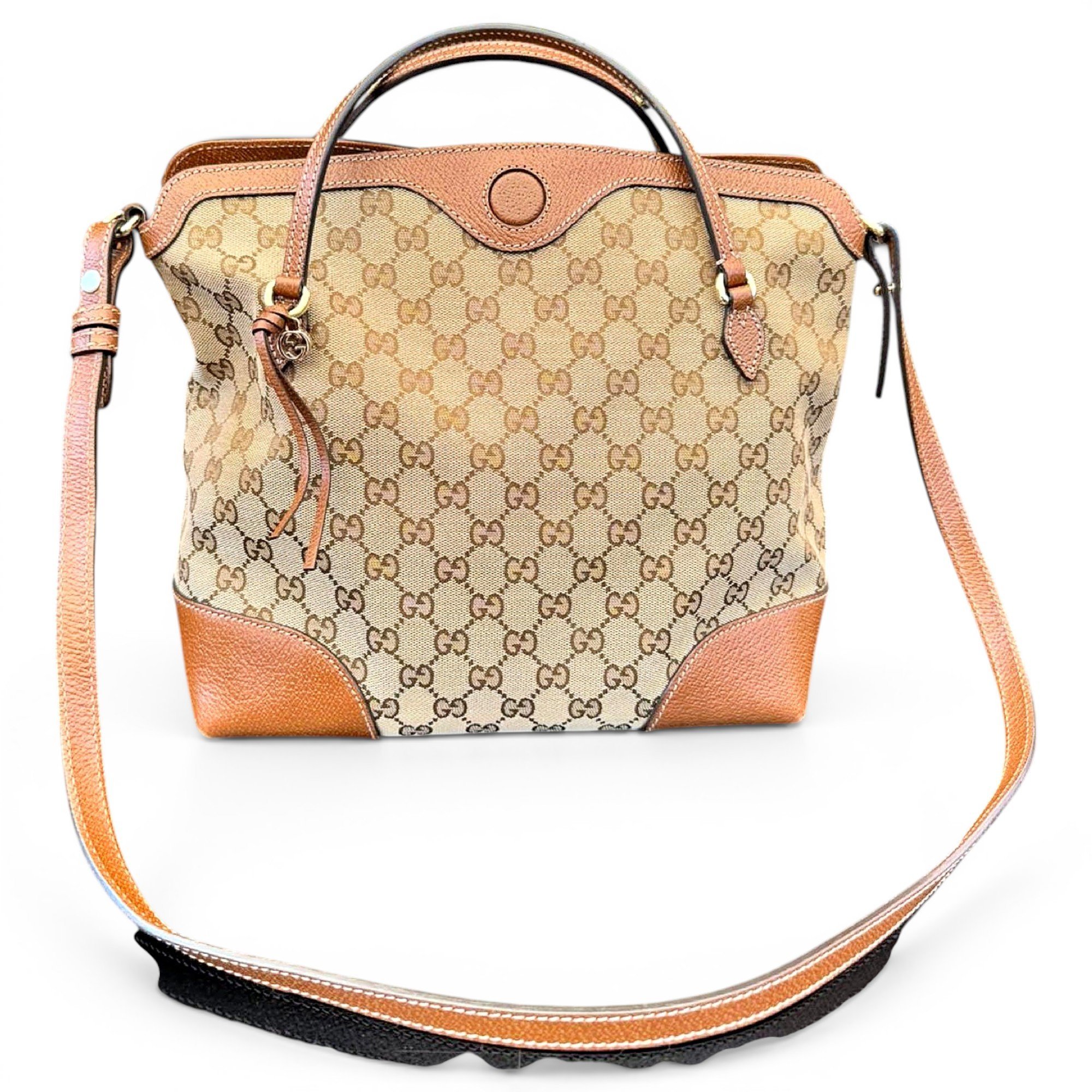 Miss GG leather crossbody bag