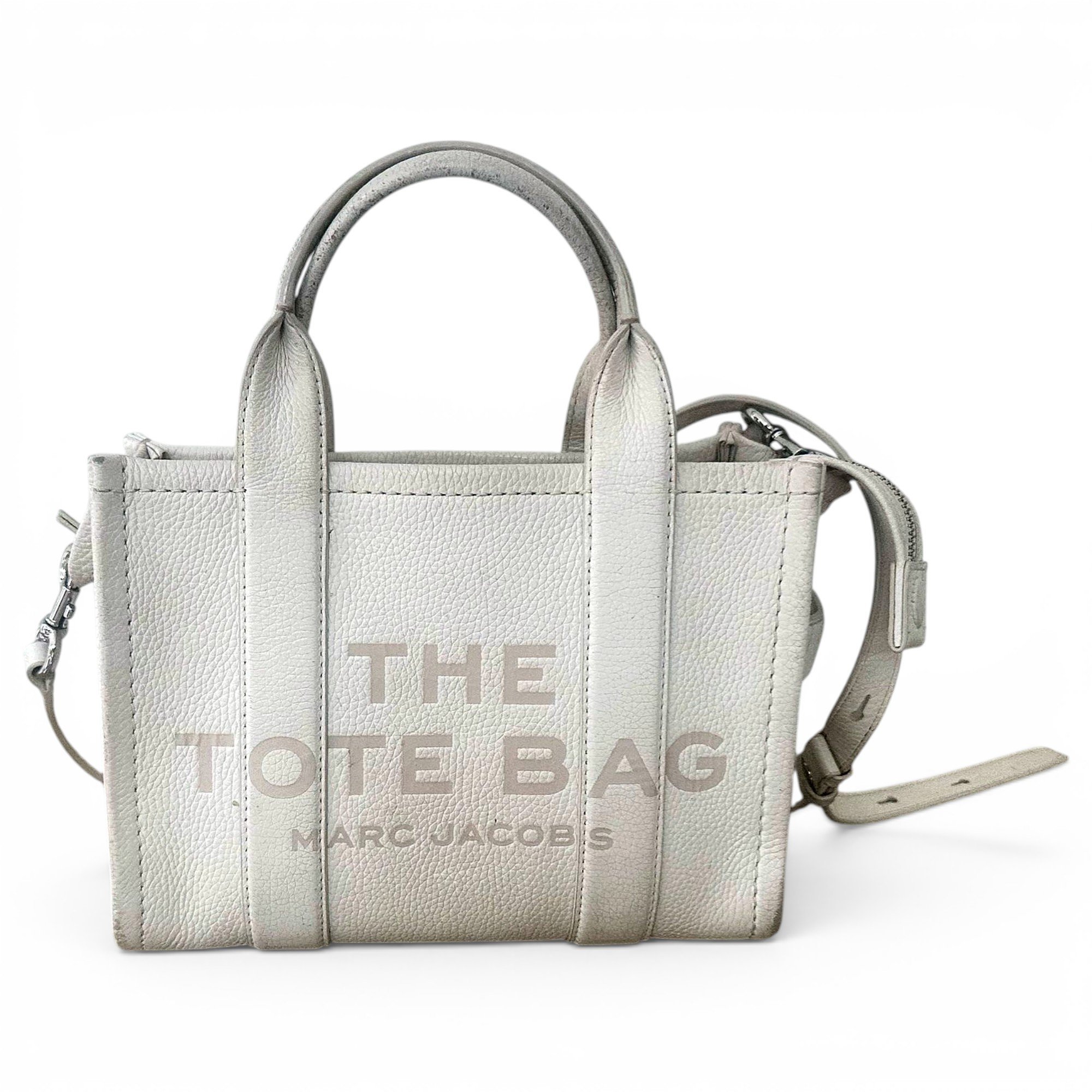 The Tag Tote leather tote