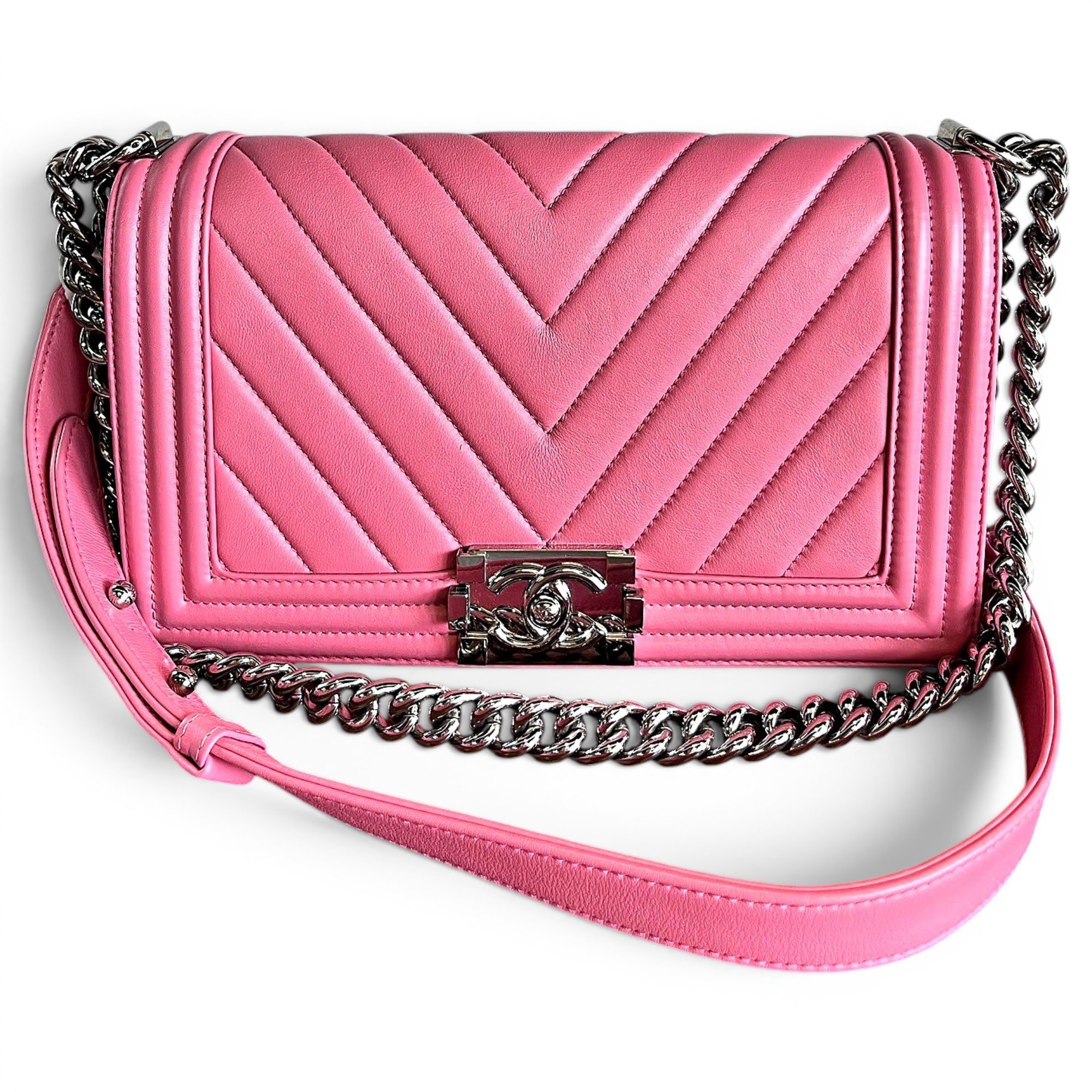 Boy leather crossbody bag