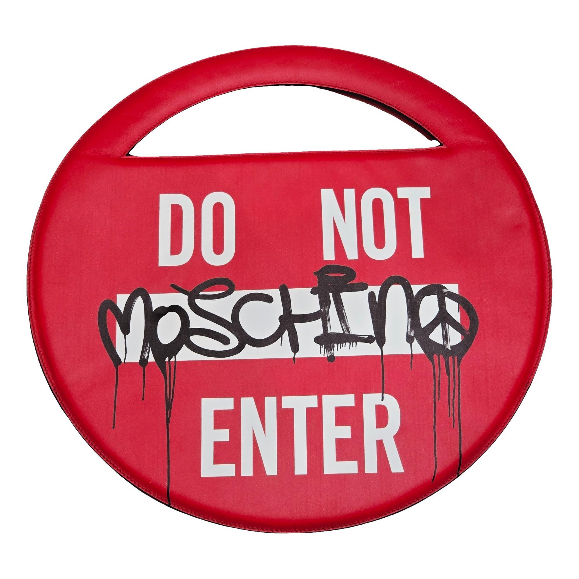 Moschino Leather tote