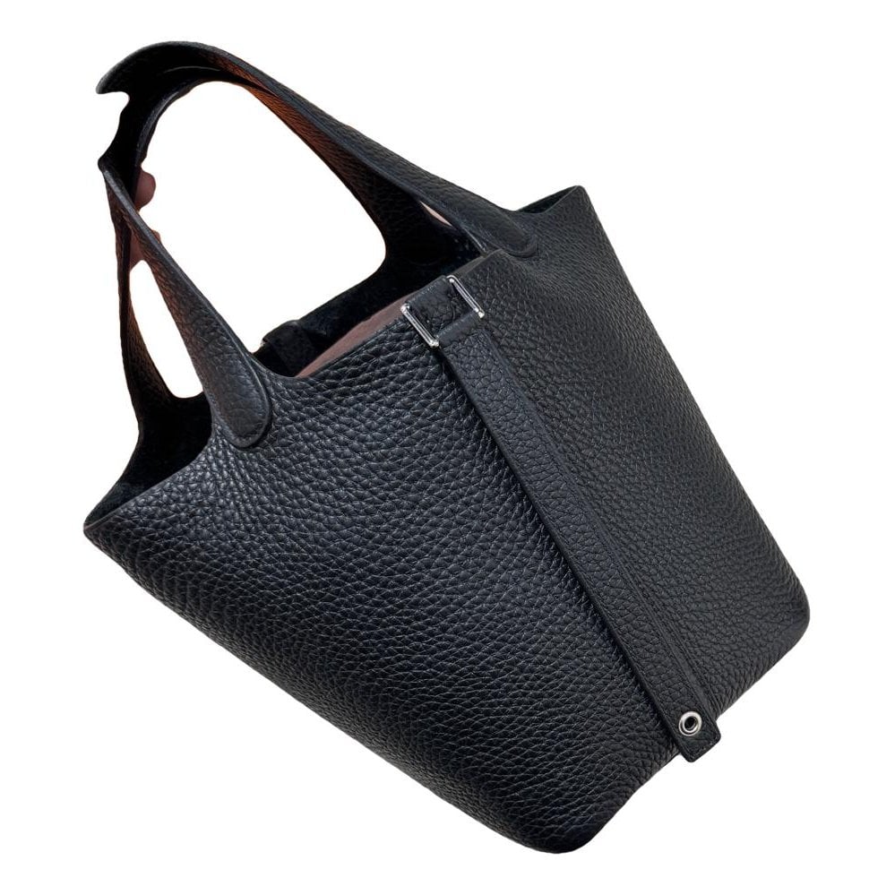 Picotin leather handbag