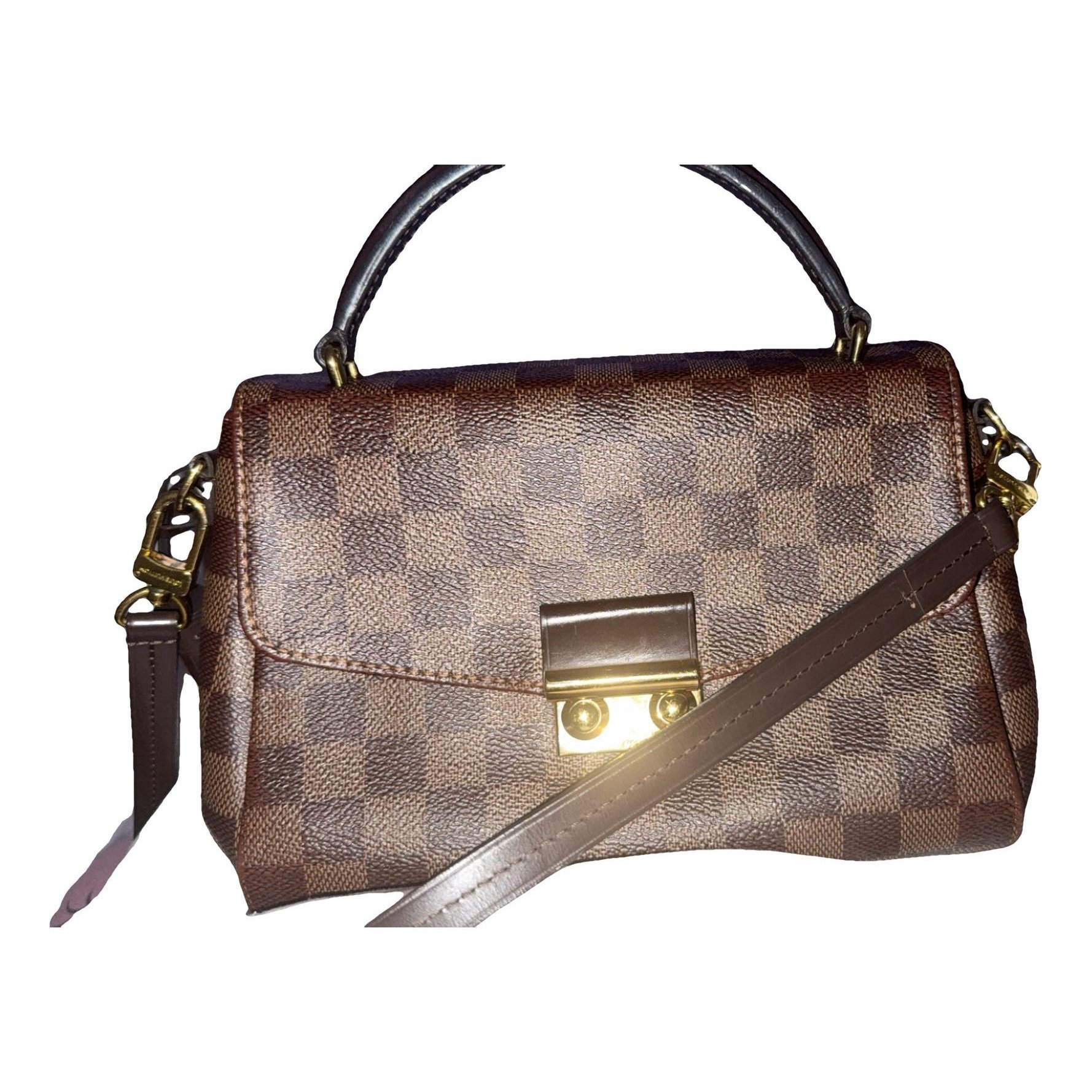 Croisette leather crossbody bag