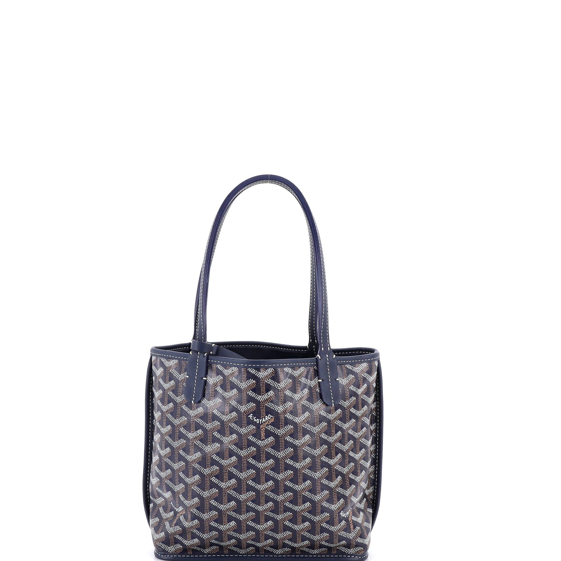 Goyard Anjou Reversible Tote Coated Canvas Mini