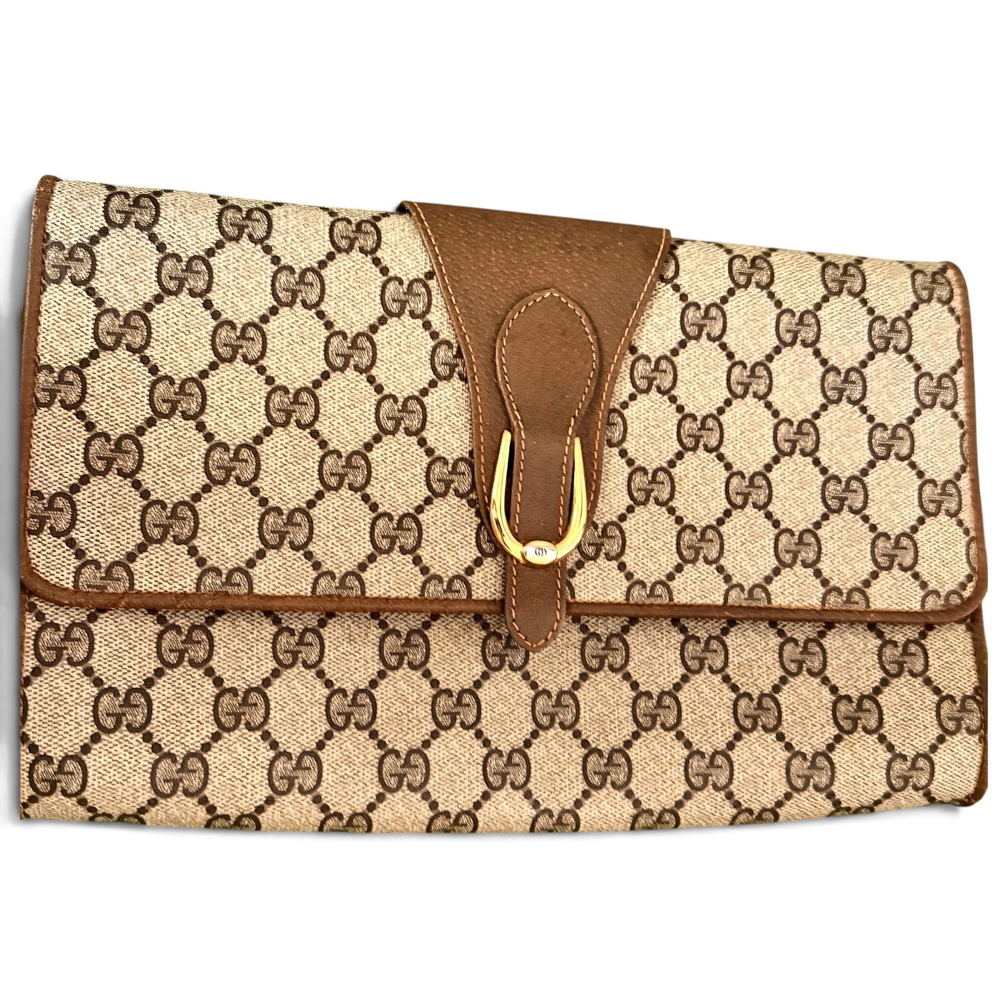 Dionysus leather clutch bag