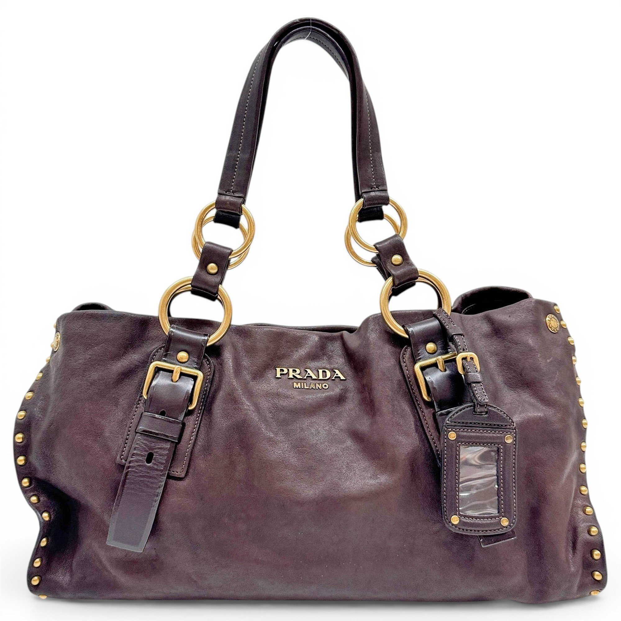Leather handbag
