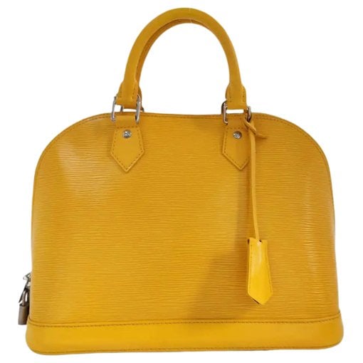 Alma leather handbag