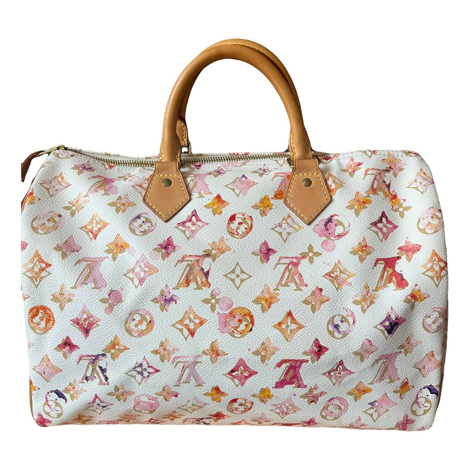 Speedy leather handbag