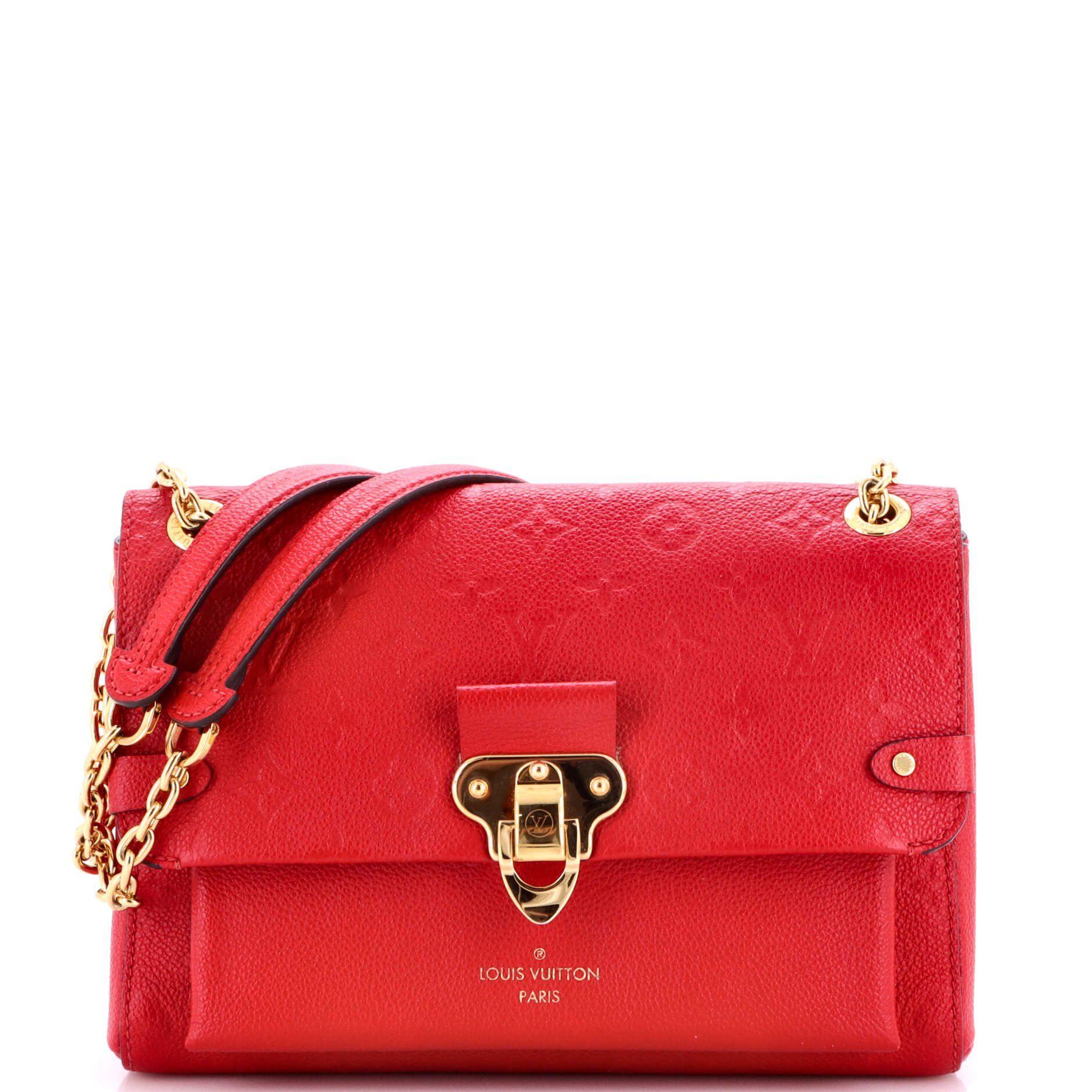 Louis Vuitton Vavin Handbag Monogram Empreinte Leather PM