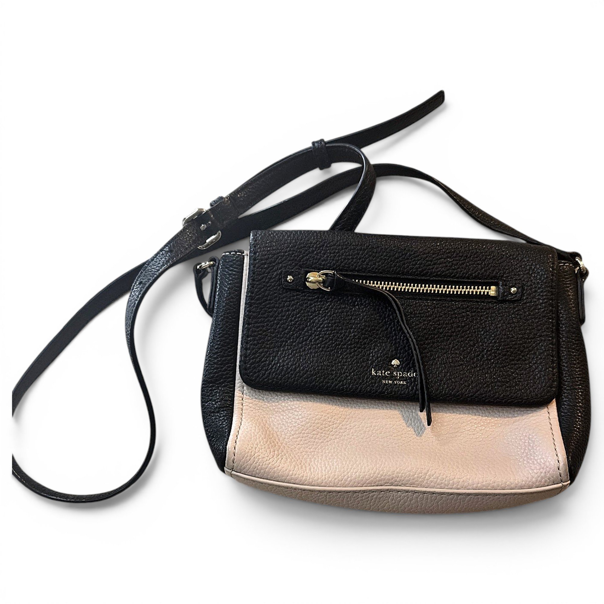 Leather crossbody bag