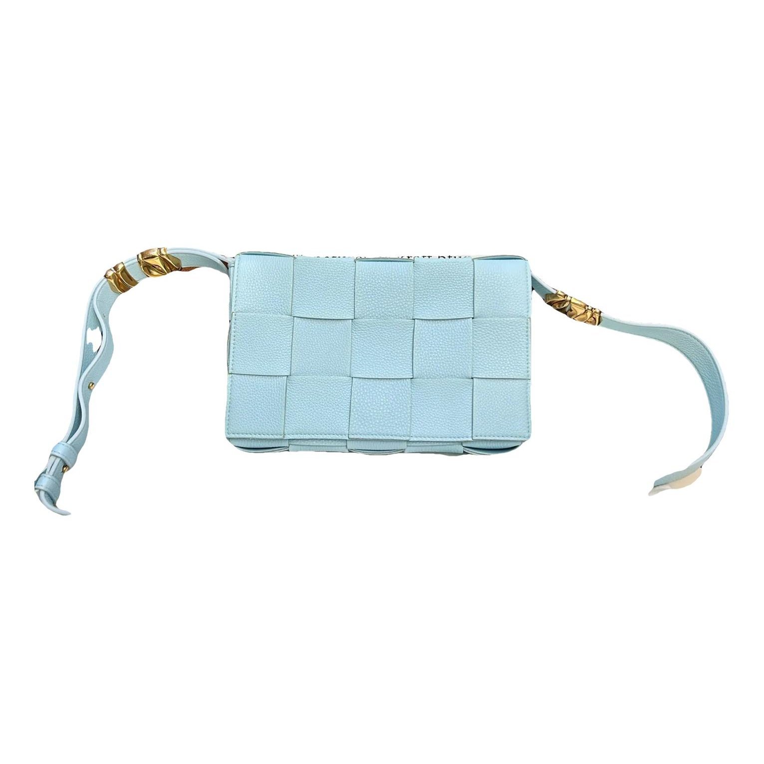 Cassette leather crossbody bag