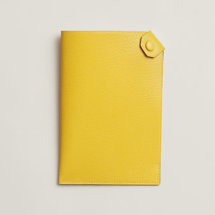 Jaune De Naples Tarmac Passport Holder