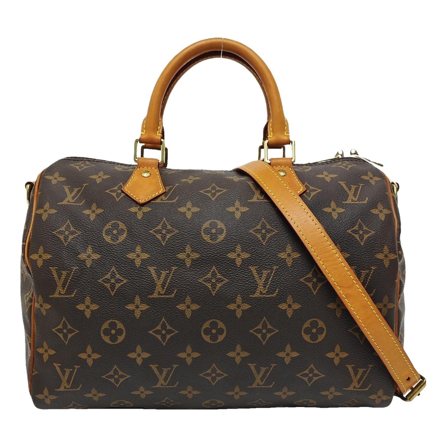 Nano Speedy / Mini HL leather handbag