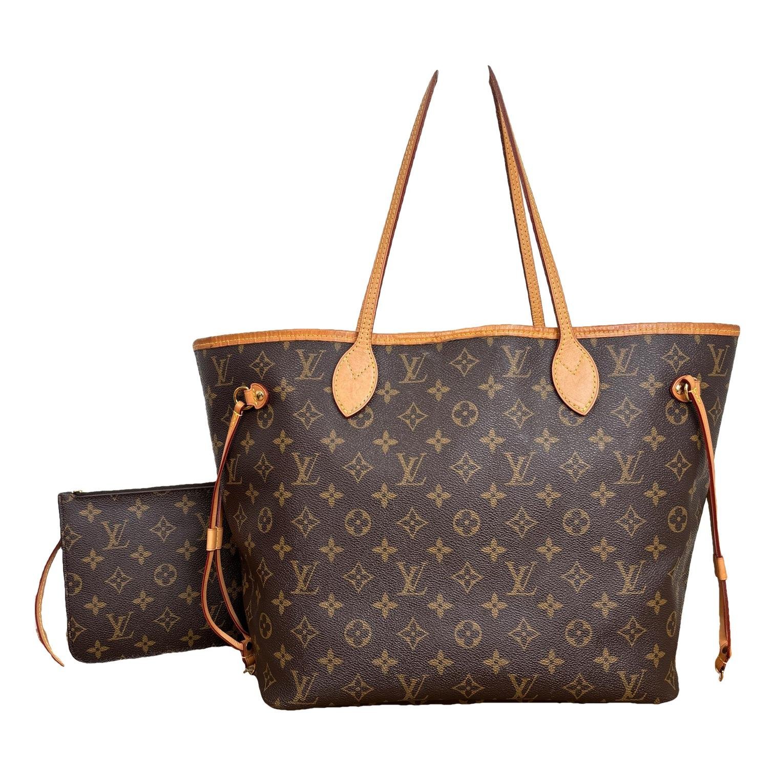Neverfull leather handbag