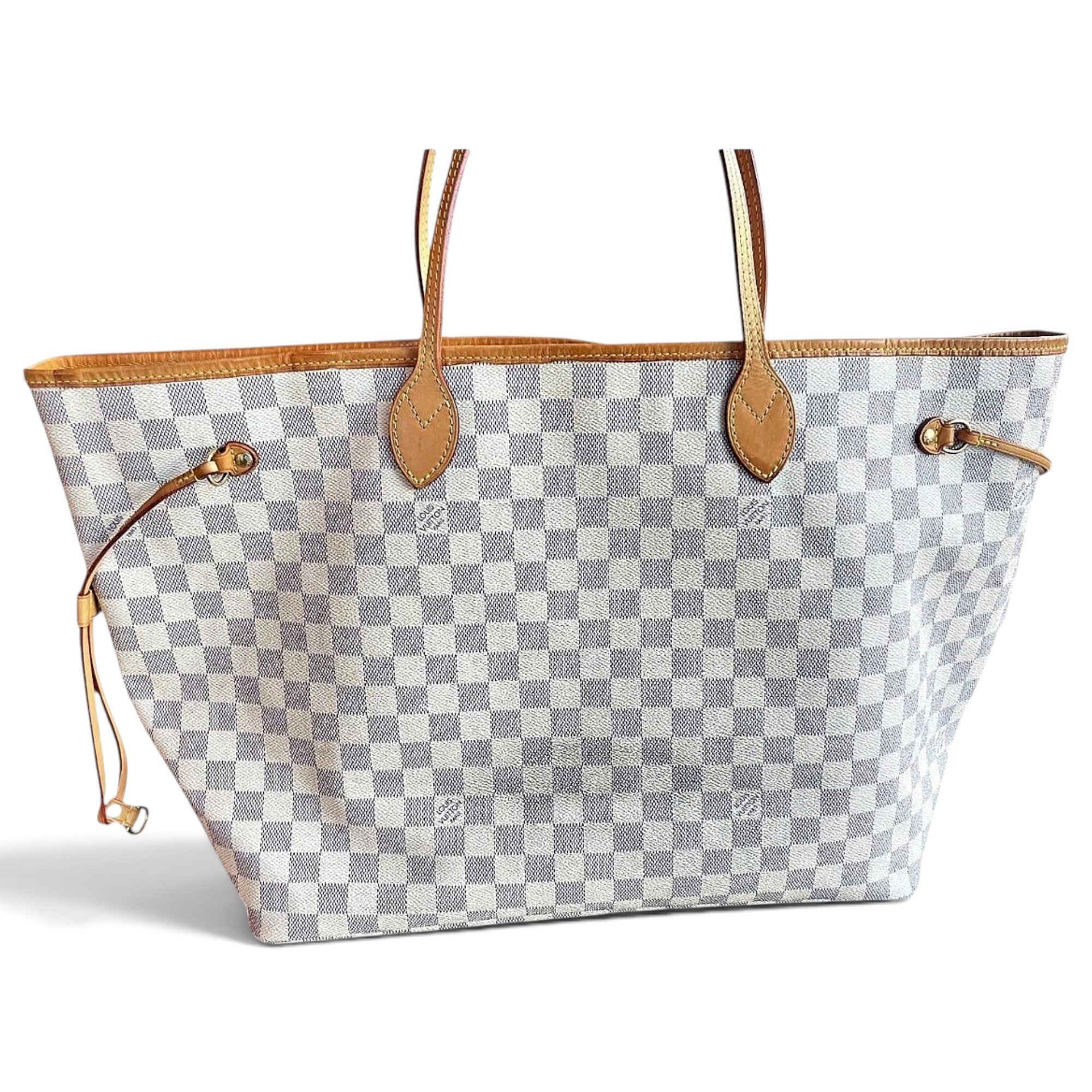Neverfull leather tote