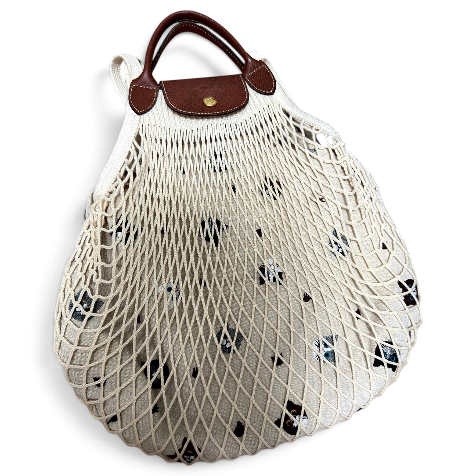 Pliage leather tote