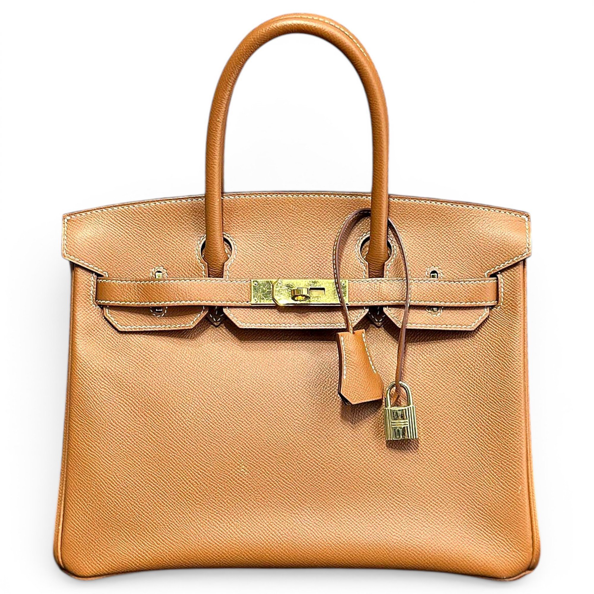 Birkin 30 leather handbag