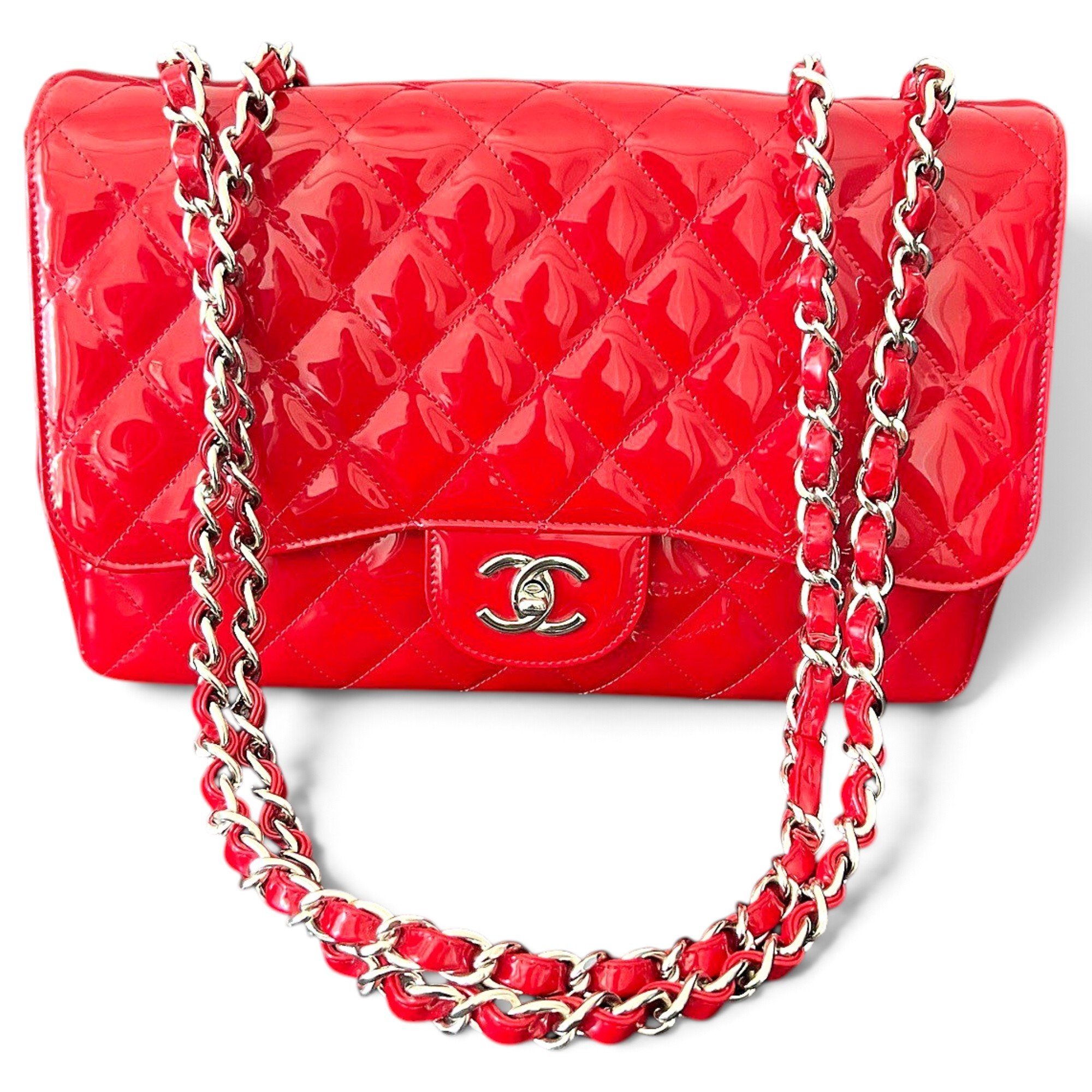 Timeless/Classique patent leather handbag