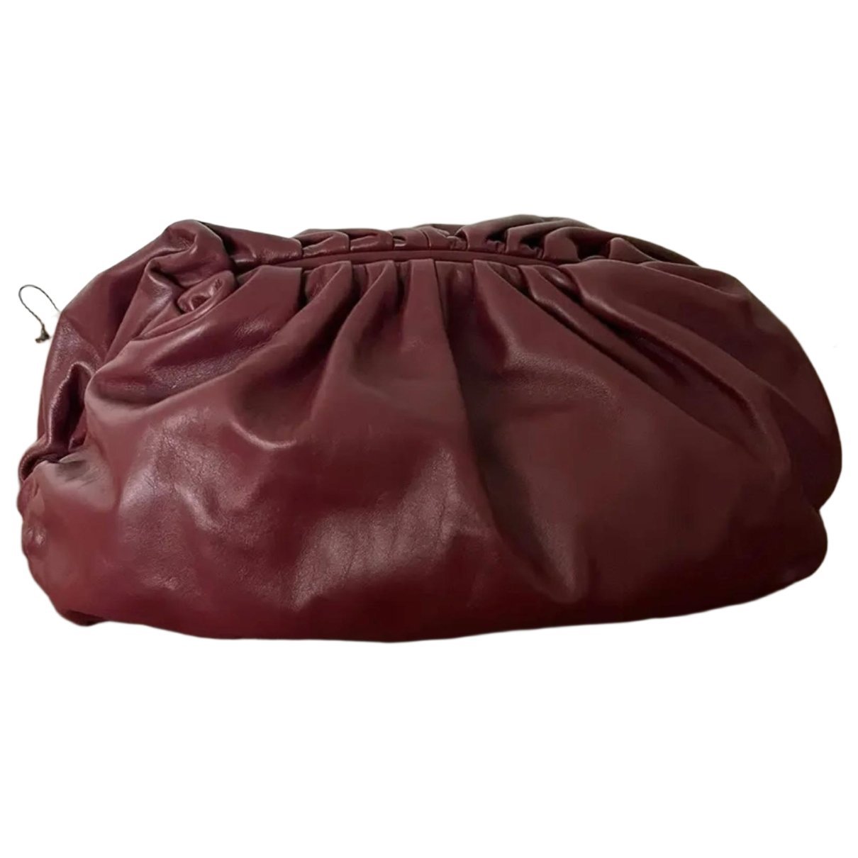Pouch leather handbag