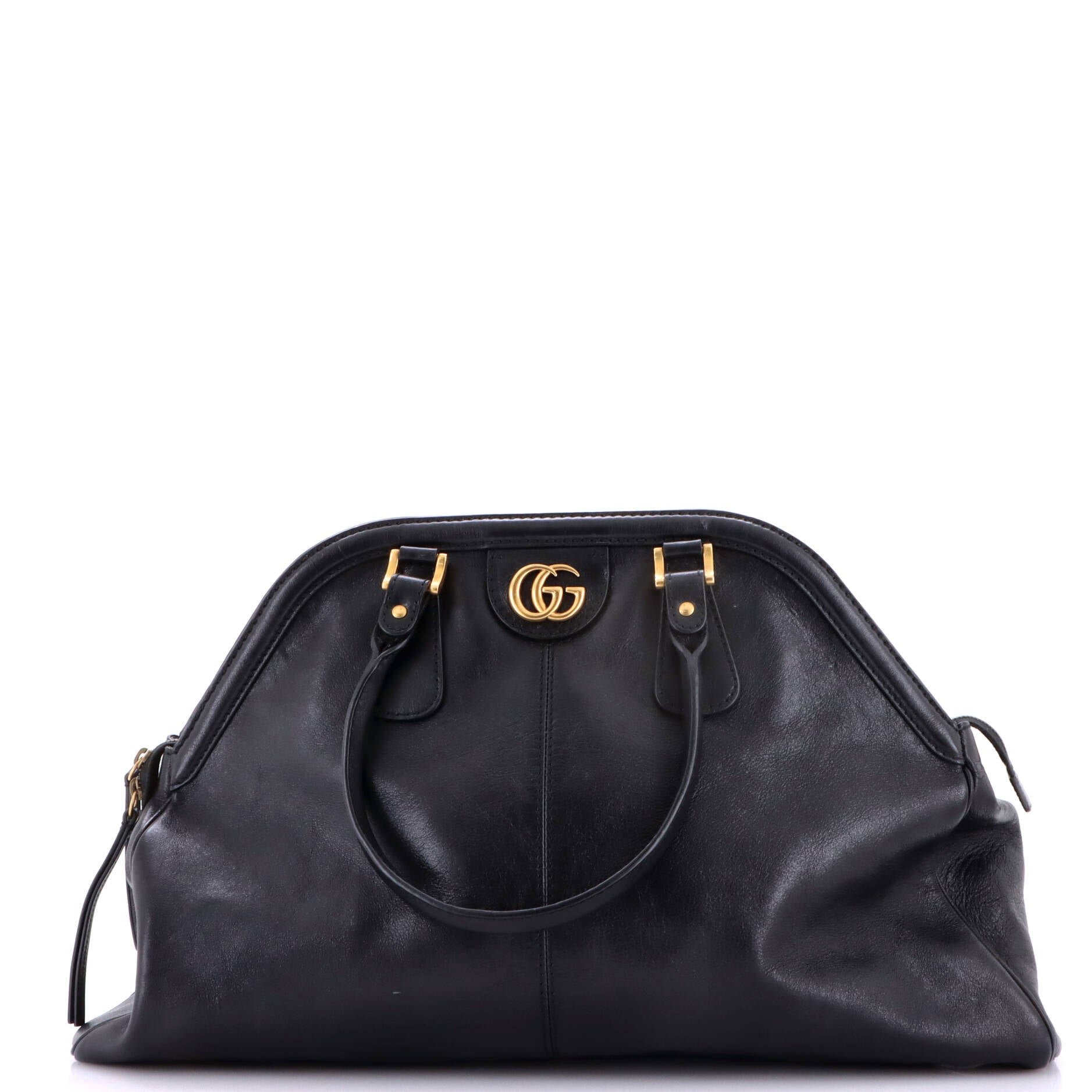 RE(BELLE) Top Handle Bag Leather Large