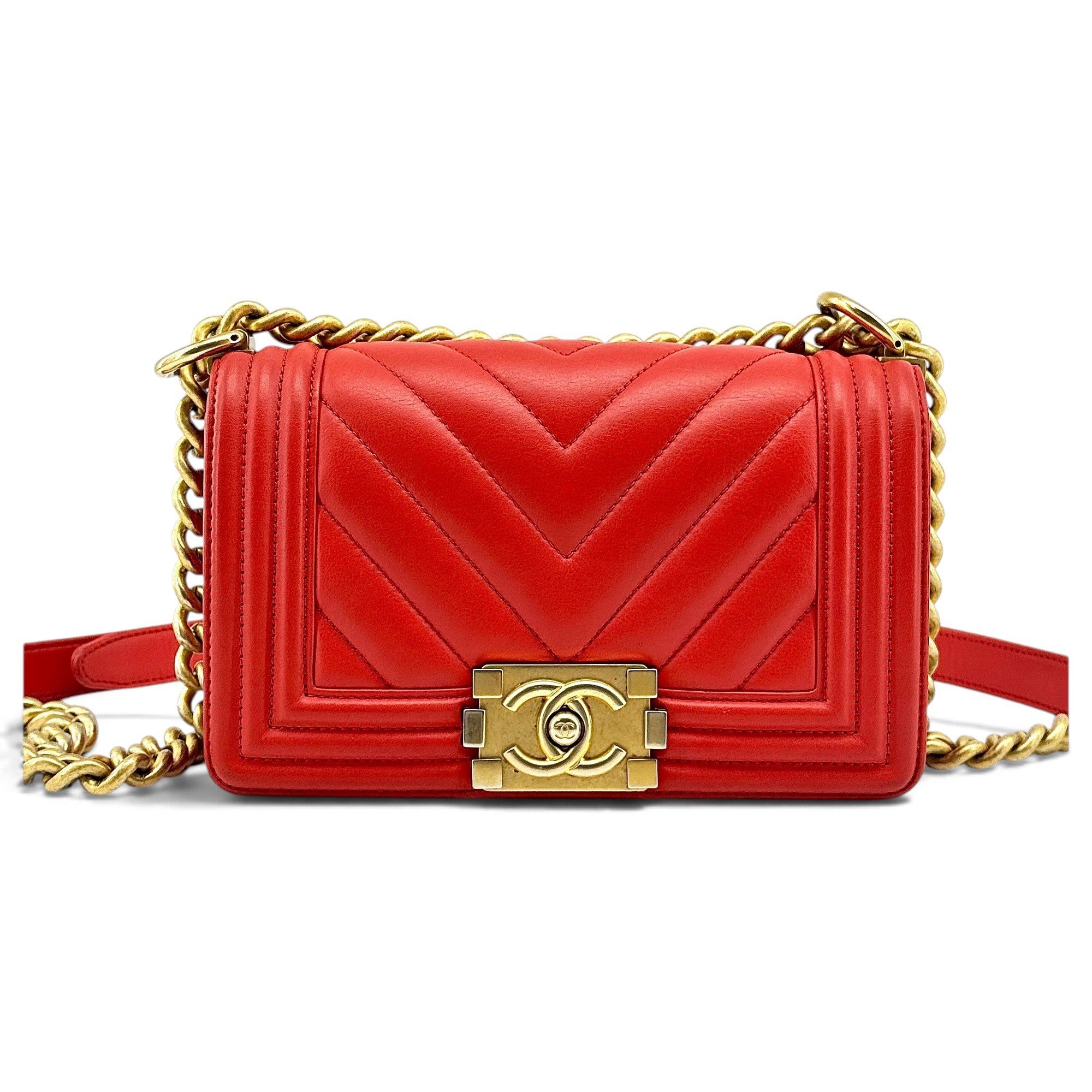 Boy pony-style calfskin handbag