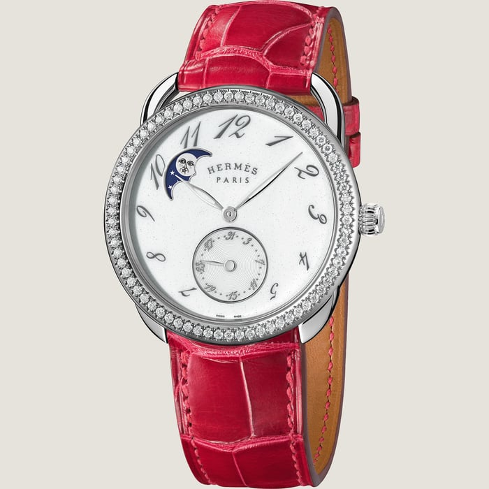 Sans Coloris Arceau Petite Lune Watch, Large Model, 38 MM