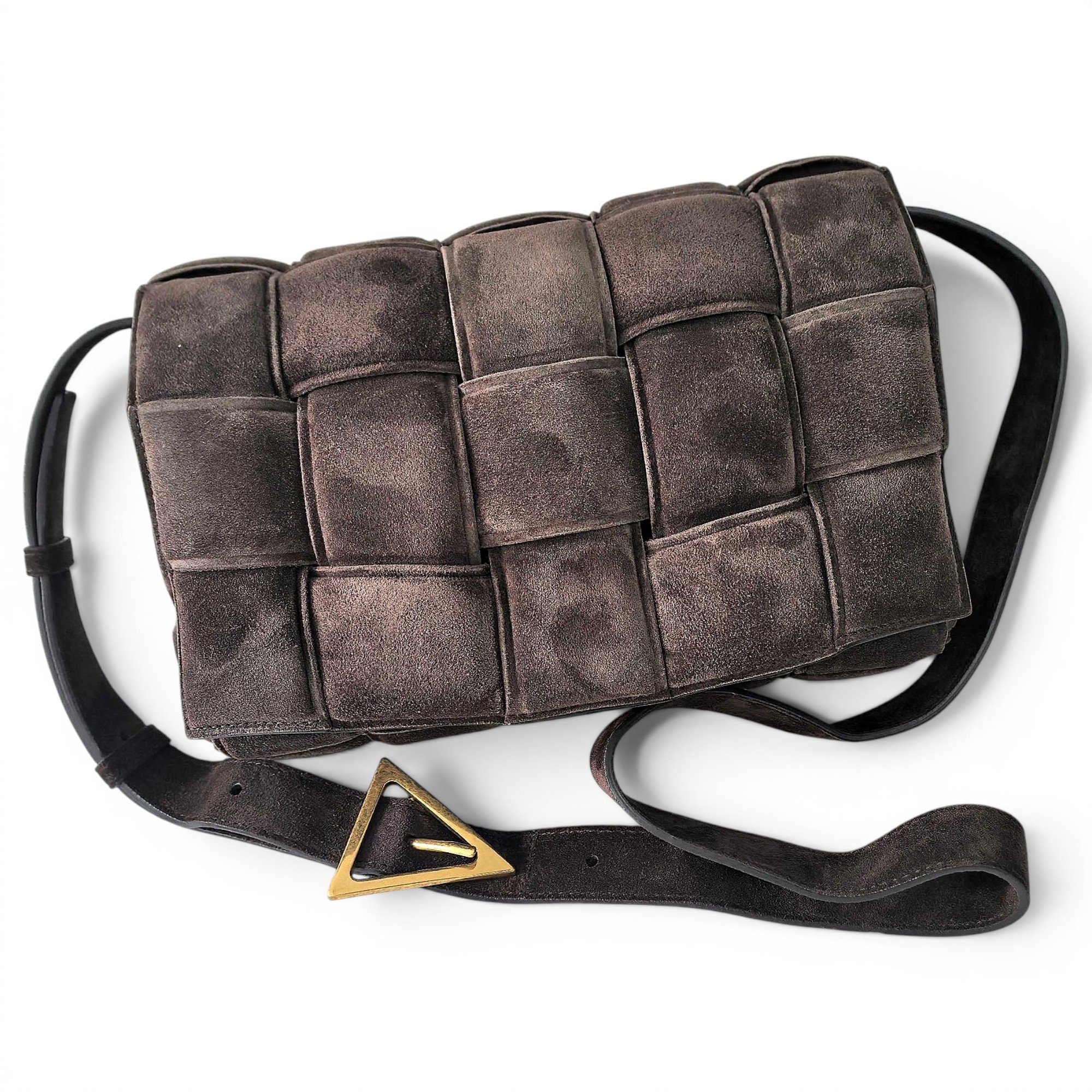 Cassette Padded leather handbag