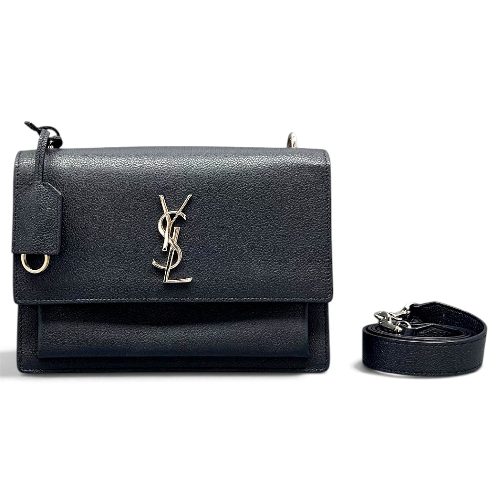 Sunset leather crossbody bag