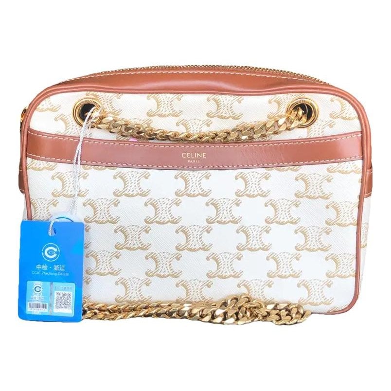 Vinyl handbag