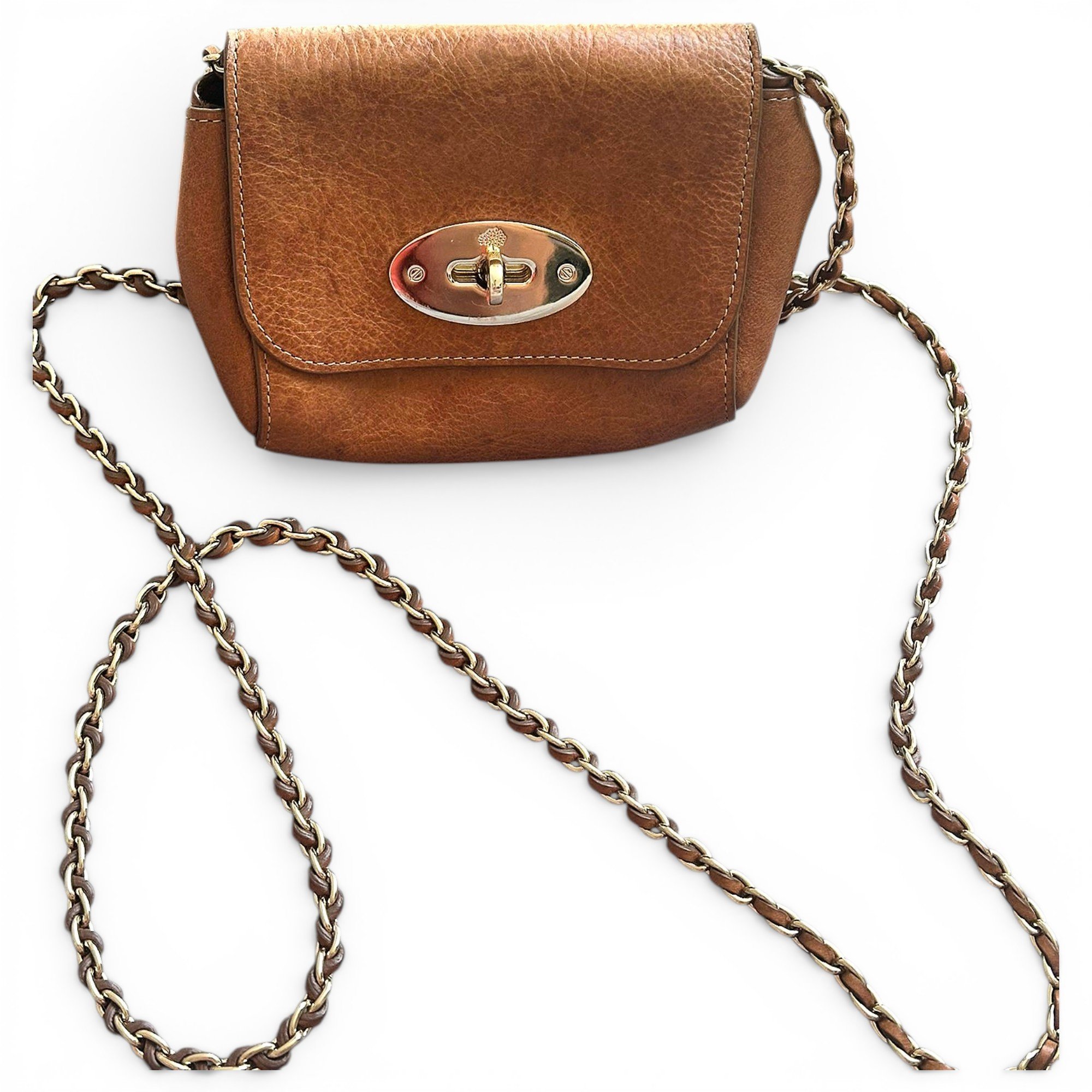 Lily leather crossbody bag